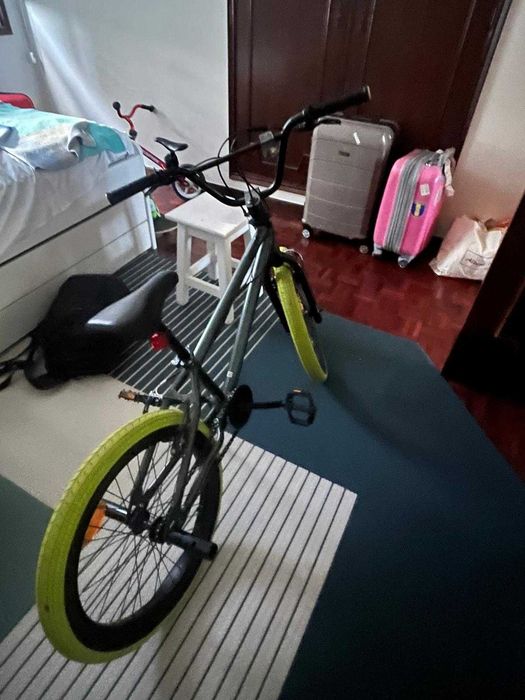 Bicicleta BMX wipe 500 20 polegadas para criança 7-14 anos