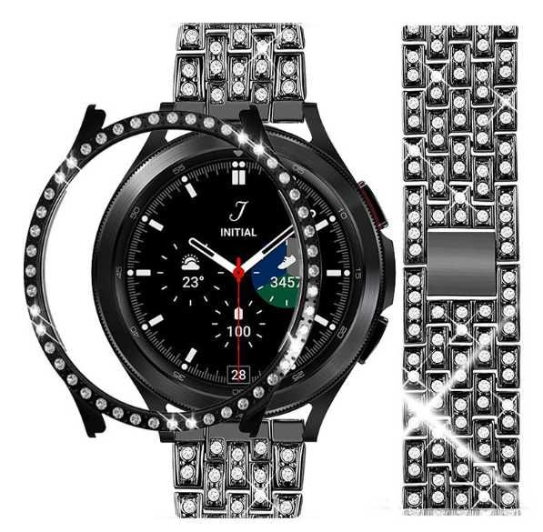 Діамантовий ремінець для наручного годинника Samsung Galaxy Watch6/5/4