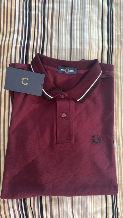 Polo Fred Perry Vermelho