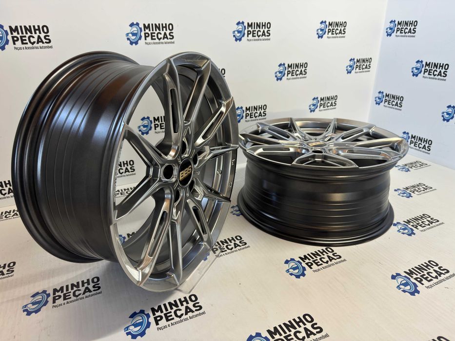 Jantes look BBS em 17 (5x108) Hyper Black