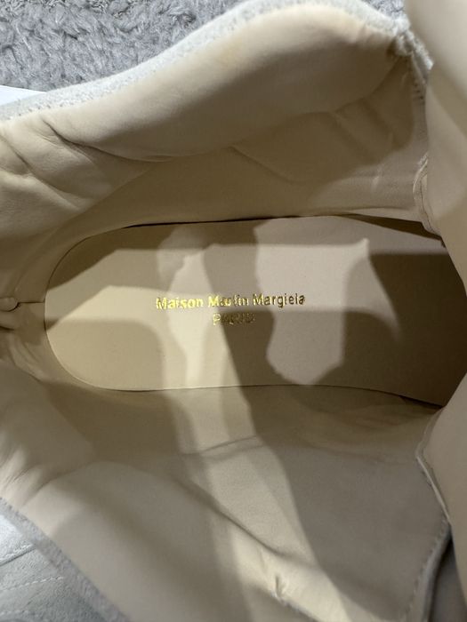 Maison Margiela Clinic Creamy White Archive High Shoes Replica Gats Tabi Evolution Rick Owens Undercover Erd архивные