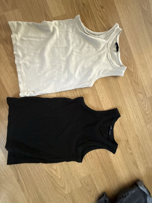 Літні майки Sinsay | Біла S / Чорна XS