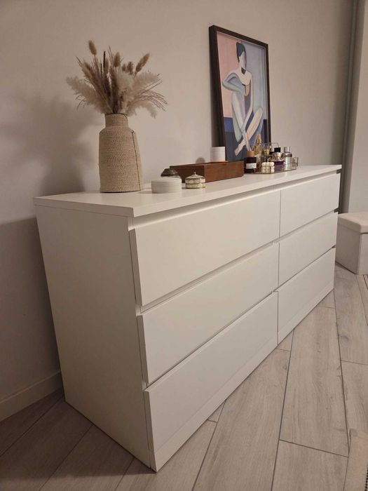 Cómoda IKEA - Modelo MALM 6 gavetas