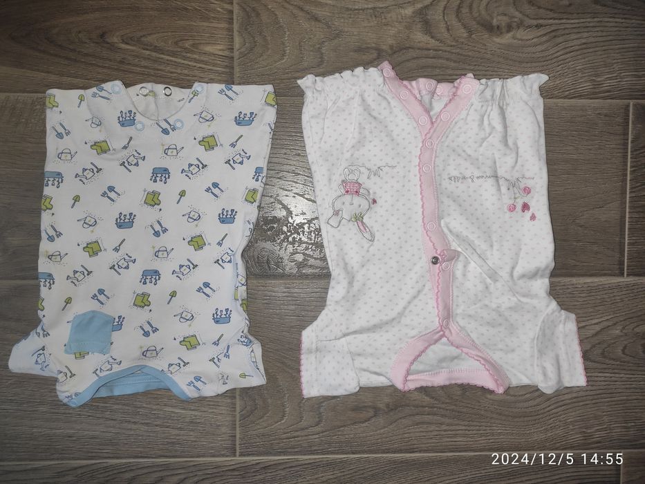 Боди Человечек распашонка Комплект одежды для новорожденных