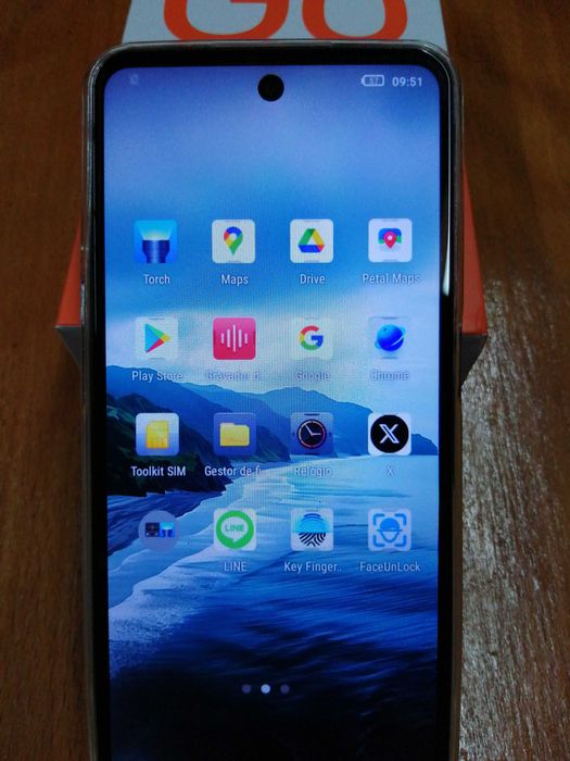 Smartphone 5G desbloqueado a todas as redes