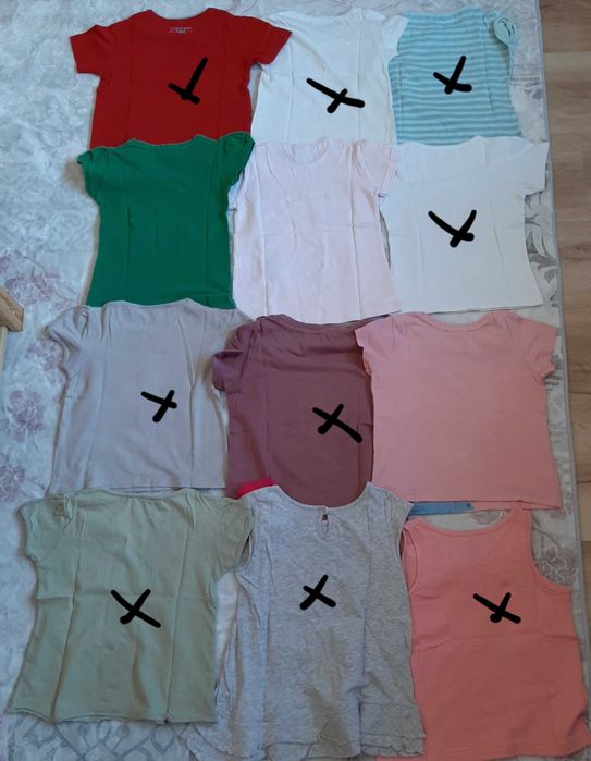Camisolas,  t-shirts verão 2-3 anos