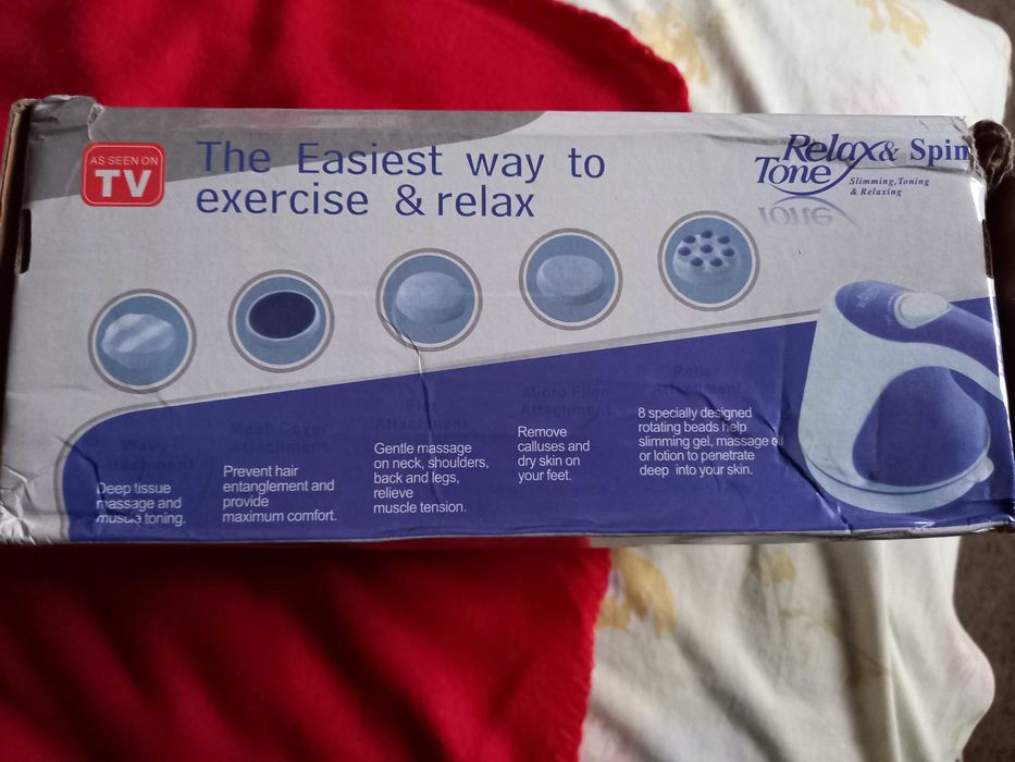 Excelente aparelho p exercitar e relaxar o corpo - Relax & Spin Tone
