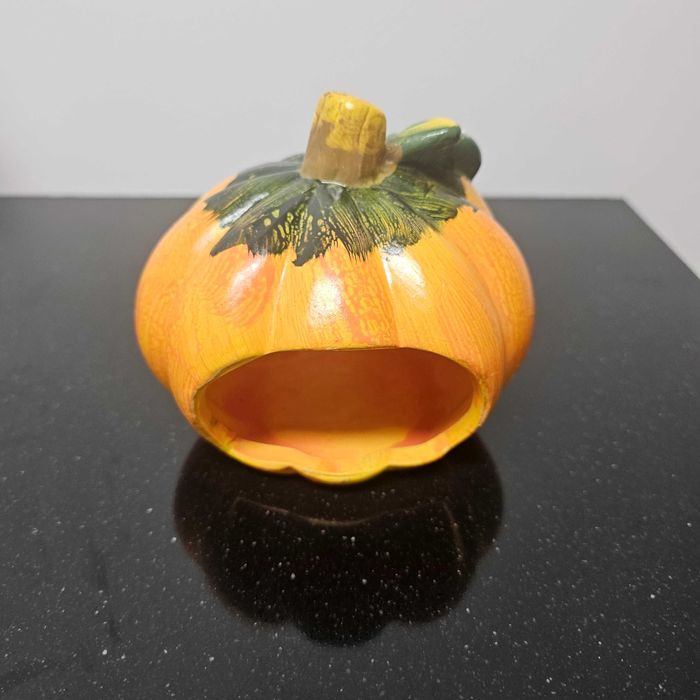 Suporte para Vela em forma de Abóbora