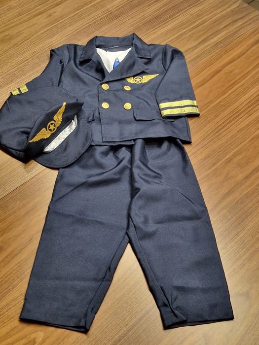 Fato de piloto de aviões - Carnaval (4 anos)