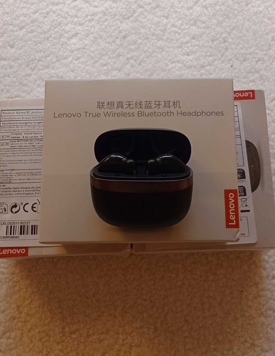 Auriculares/Fones Lenovo EA169 | Bluetooth 5.4 + ENC para chamadas [Novo/Selado]