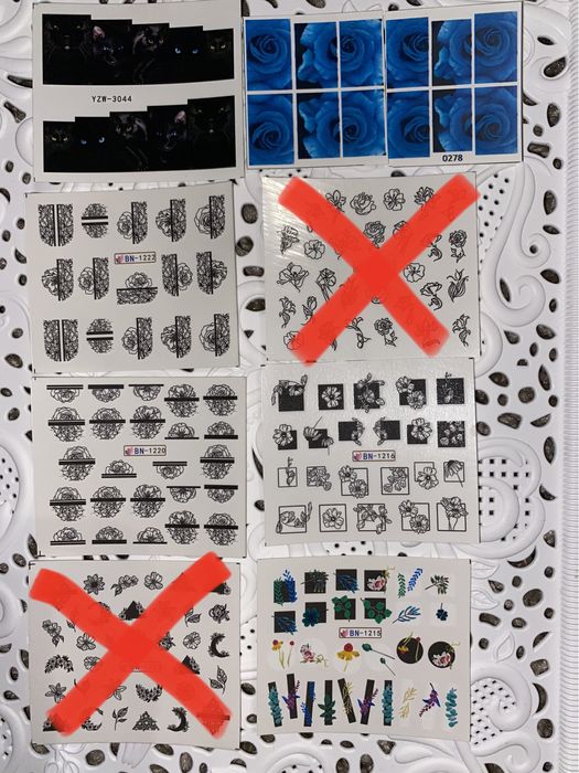 Стикеры, наклейки, декор на ногти