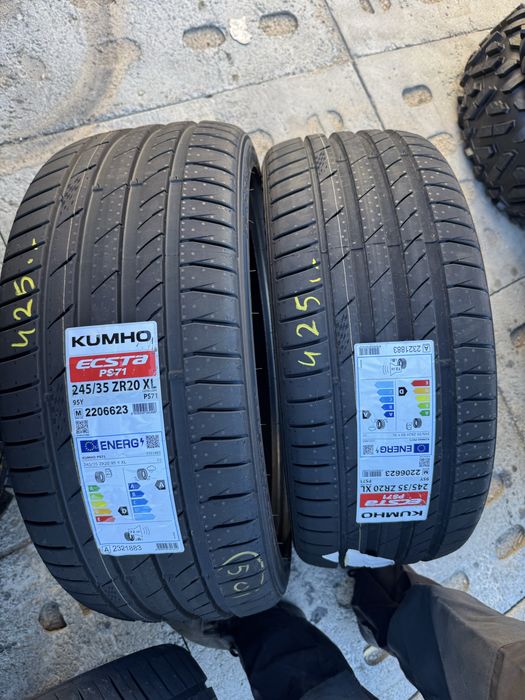 Nowe opony letnie 245/35/20 Kumho 2 sztuki 25r