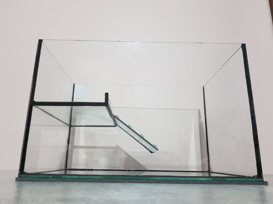 Terrarium dla żółwia wodnego 40 z pokrywą E27