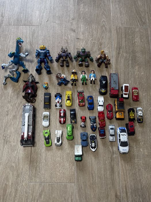 LEGO I inne 9 KG mix  klocki figurki i samochody UZYWANE