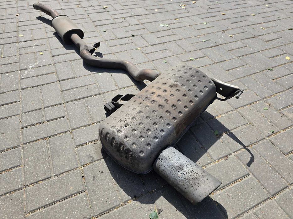 BMW 3 E90 E91 318i 320i N43 Wydech Tłumik Końcowy Środkowy KOMPLET