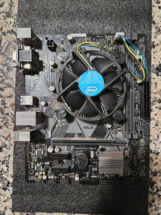Motherboard - ASUSTeK COMPUTER INC.  PRIME H310M-K R2.0   /
CPU - inte