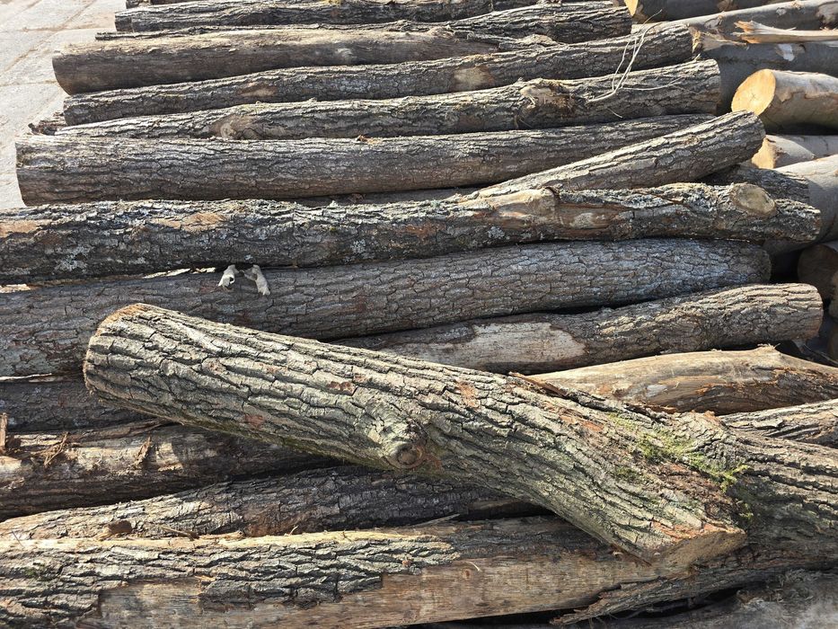 Drewno opałowe DĘBOWE w wałkach, kominkowe, metry do pieca 250 zł/mp