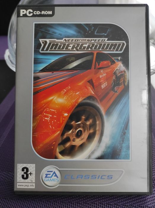 Need for speed Underground pc CD-ROM Gra