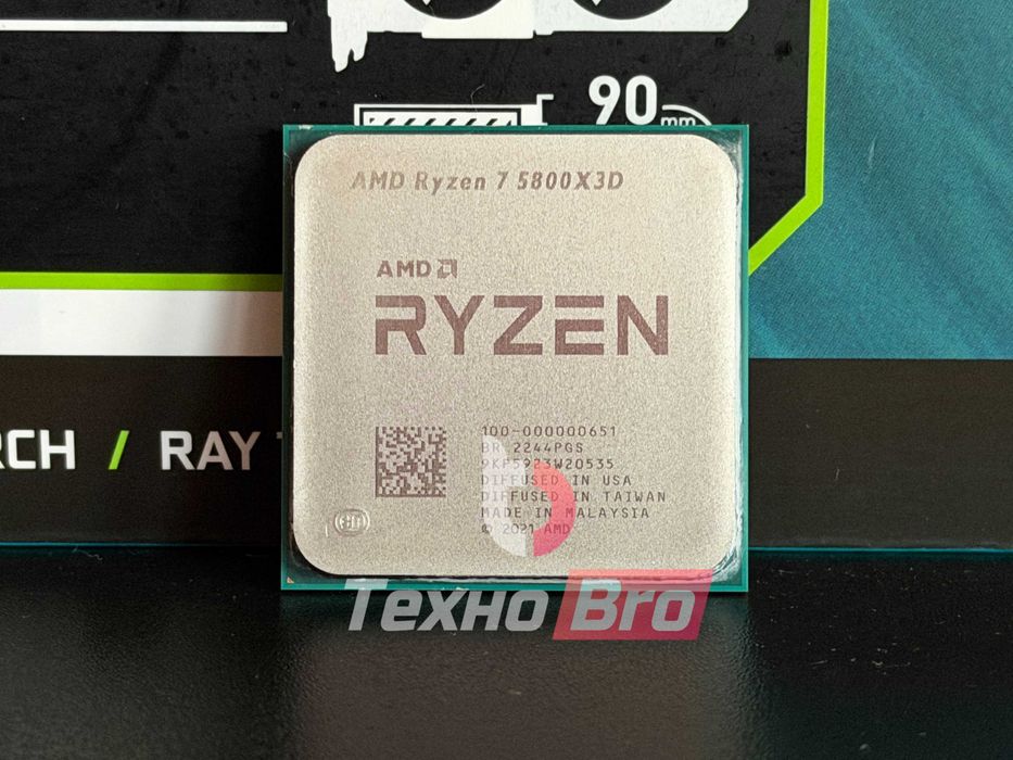 Гарантія! Ryzen 7 5800X3D ігровий процесор для комп'ютера ТехноБро