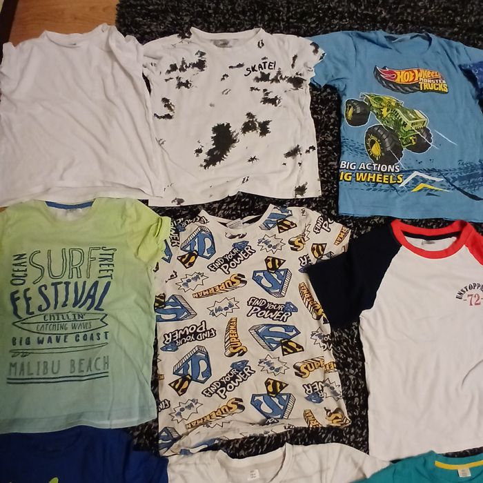 Koszulki chłopięce 134