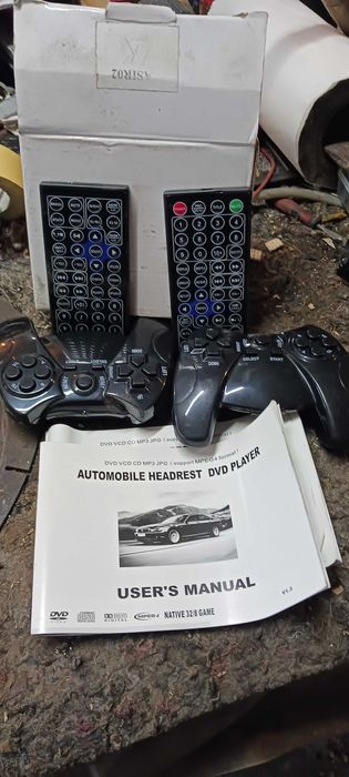 Comandos de gaming de carro