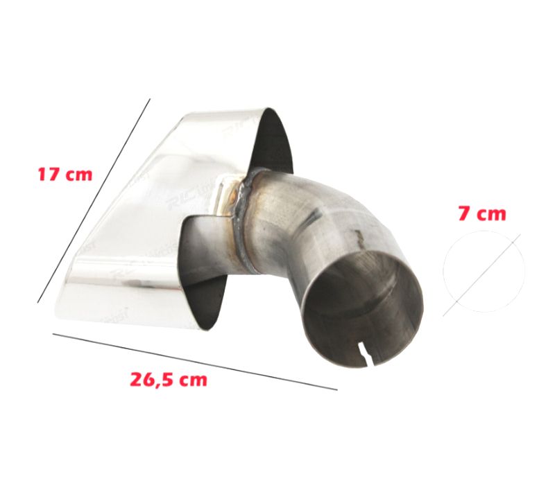 DIFUSOR BMW X6 F16 14-19 LOOK M + PONTEIRAS DE ESCAPE CROMADAS