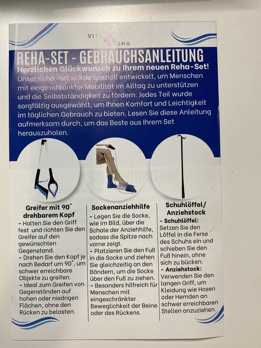 Zestaw do zakładania skarpetek