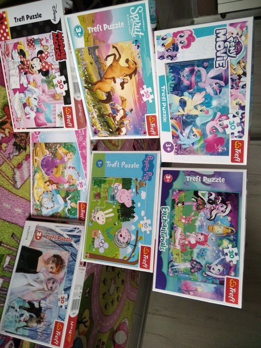 Puzzle 3+ trefl znane bajki