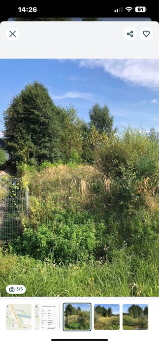 Działka 5000m2, Sucha gmina Białobrzegi