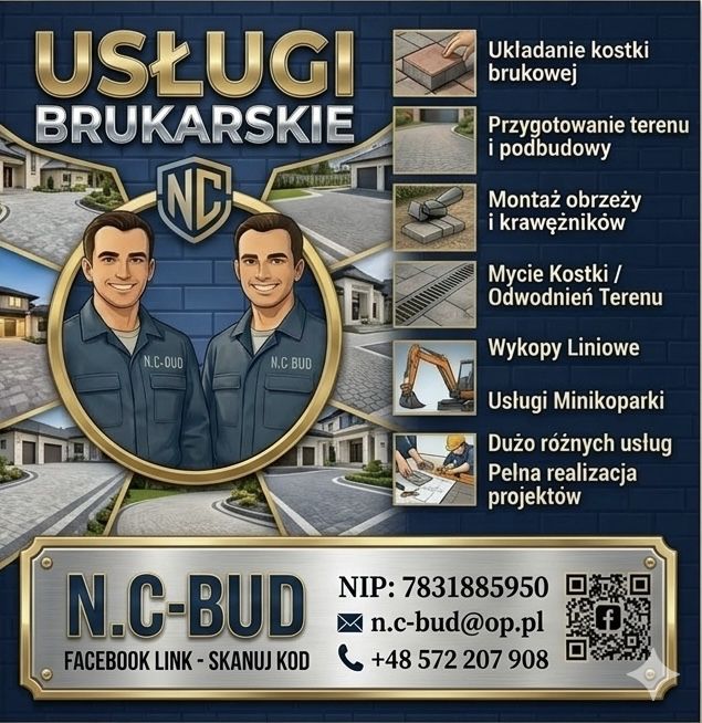 Wykonujemy usługi budowlane