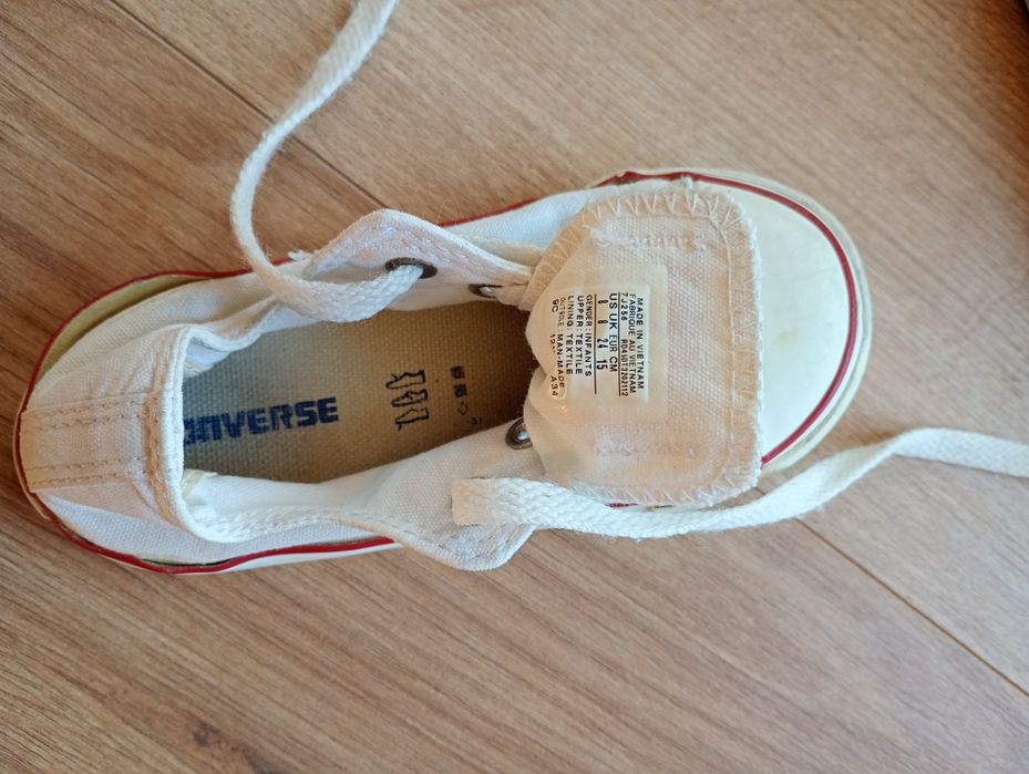 Trampki Converse All Star dziecięcie Rozmiar 24 Długość 15cm