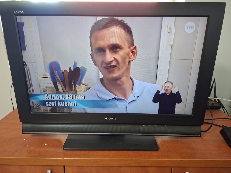 Telewizor sony bravia 32" + dekoder dvbt2