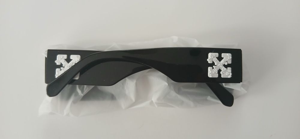 Okulary w stylu off white nowe unisex