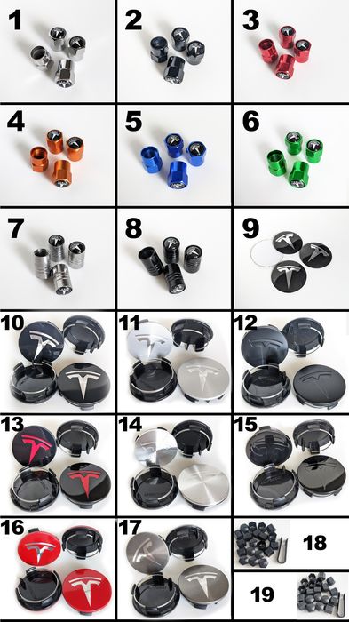 Ковпачки Колпачки Tesla