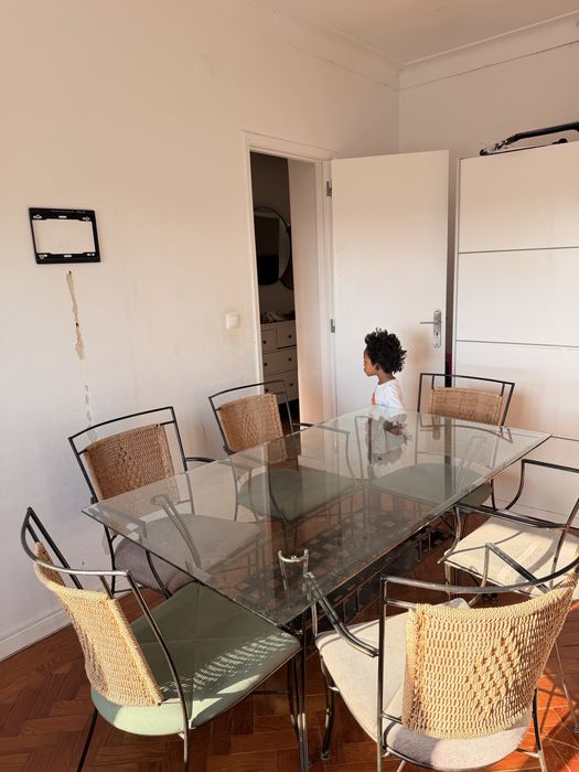 Mesa familiar 6 lugares