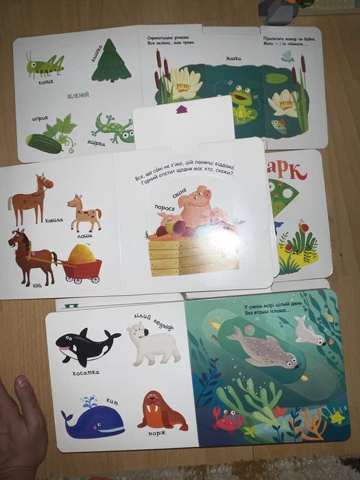 Василь Федієнко книжки з рухомими елементами 1+