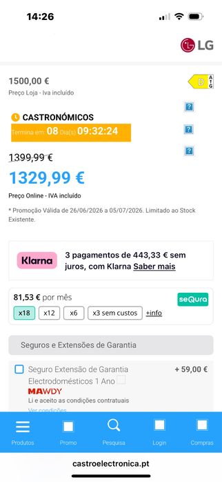 Topo gama Novo c/ garantia 3 anos por 1/3 preço