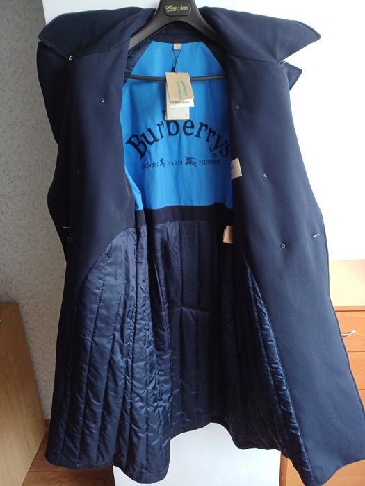 Утепленый  тренч плащь BURBERRY оригинал UK8/S