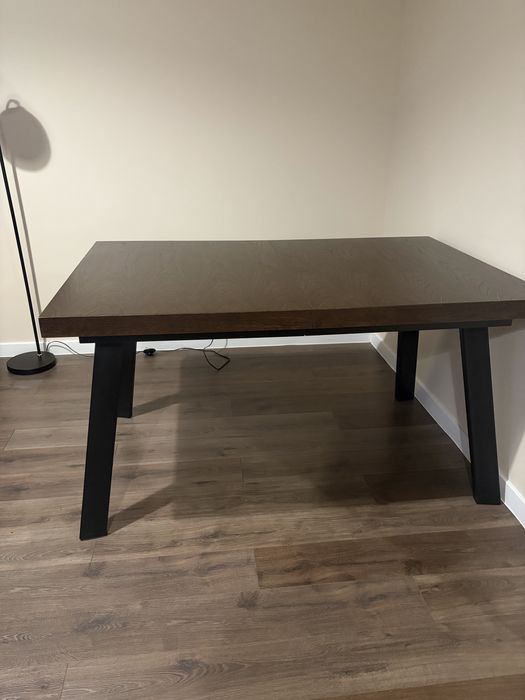 Sprzedam stół jadalniany 140x90 rozkładany czekolada