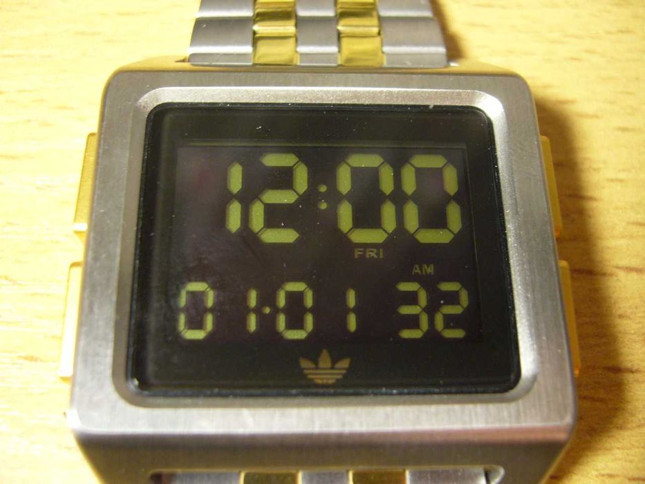 Zegarek elektroniczny adidas Archive M1 stainless steel