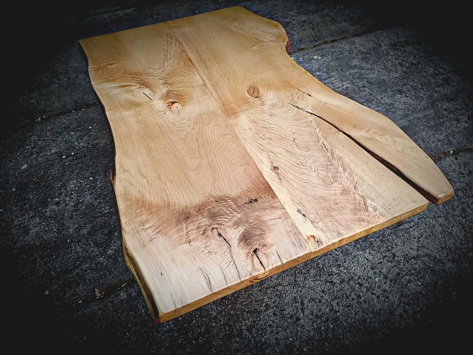 Blat 120x70-80 Live Edge na stół biurko ławę w stylu Rustykalnym