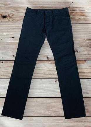 Джинси чоловічі uniqlo темно сині розмір l