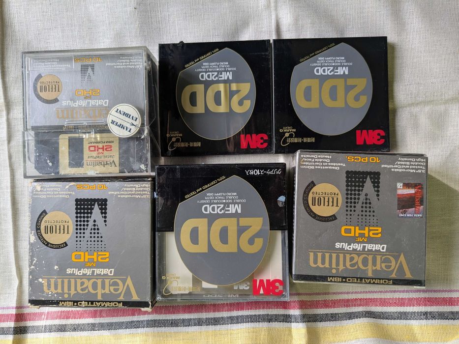 Dyskietki  do komputera  3M VERBATIM