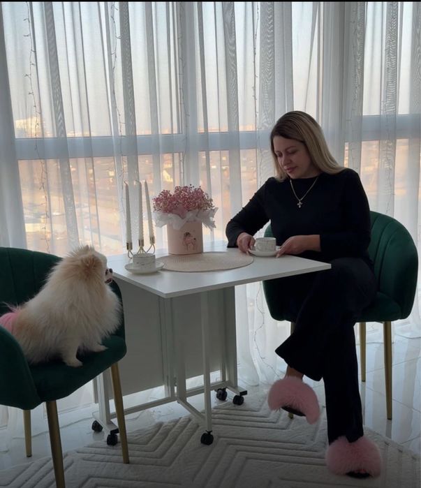 Стіл-книжка трансформер, ідеальний для кухні