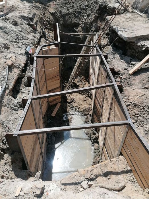 ВІБРОЗАНУРЕННЯ Шпунта, Вибропогружение шпунта Шпунт