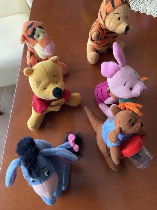 Maskotki z serii Kubuś Puchatek