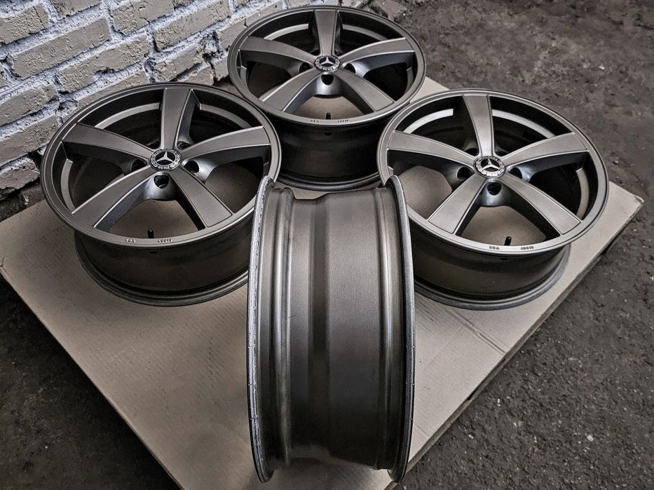 Диски R17 5x112 Mercedes | Original | Germany | Рідна фарба | Графіт