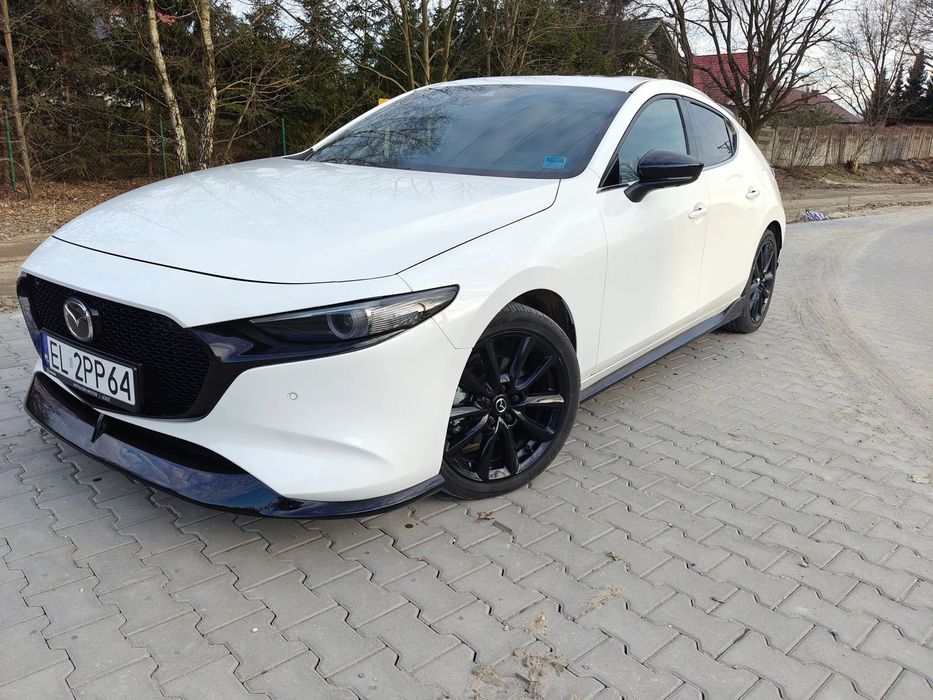 Mazda 3 Turbo, 250KM,najbogatsza wersja, AWD, niski przebieg