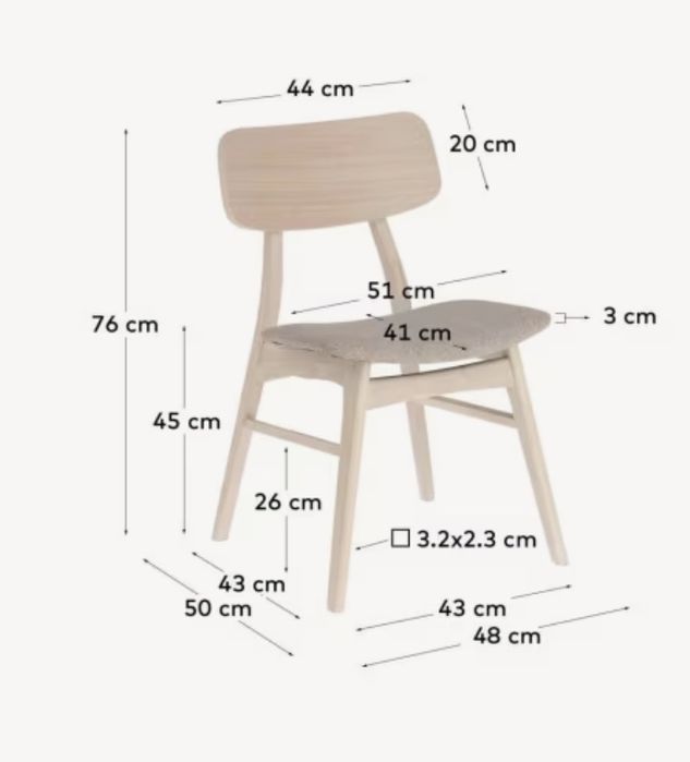 4 Cadeiras Kave Home
