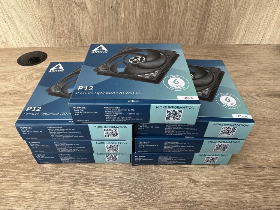 Кулер Arctic P12 120мм 7шт